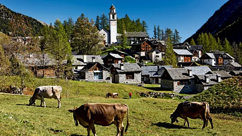 Switzerland Tourism The Walser settlement of Bosco Gurin is the only German-speaking village in Ticino (Credit: Switzerland Tourism)