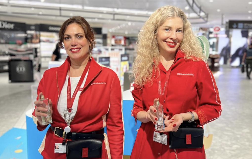 Cristina Rodríguez revamps Elizabeth Arden beauty advisor uniforms for Europe travel retail : Moodie Davitt Report