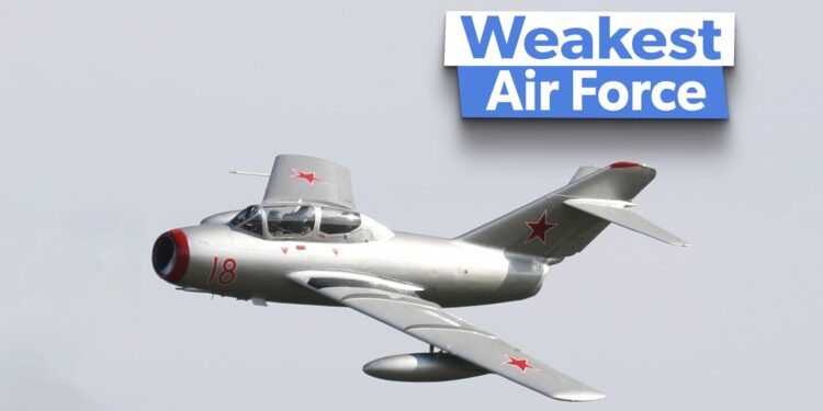 What Is The Weakest Air Force In The World?