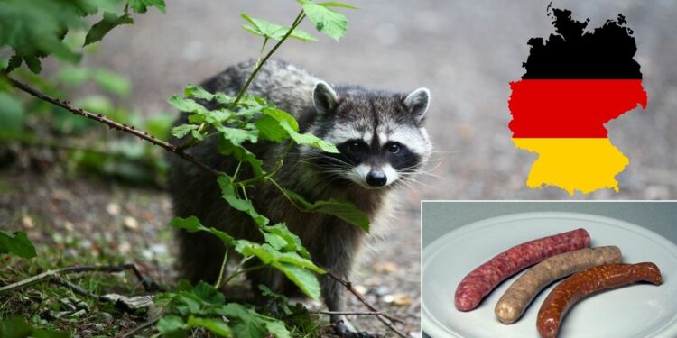 German butcher becomes 'first in Europe' to sell raccoon sausages