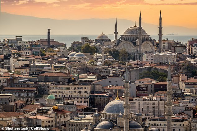 Istanbul's Sultanahmet District came number seven on the Index with 21 pickpocketing mentions, as Turkey reached 5.1million tourists by  May