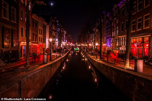 Amsterdam's Red Light District claimed fifth place with 100 mentions in the Index