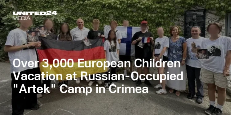 Over 3,000 European Children Vacation at Russian-Occupied "Artek" Camp in Crimea