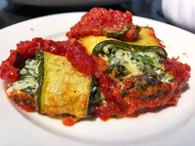 Zucchini never looked so alluring! This dish proves that vegetables can be the star of the show, especially when dressed in a zesty tomato sauce.