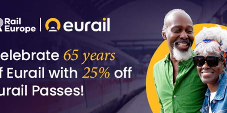 25% off Eurail Global Pass ! 65th Anniversary!