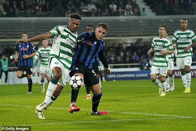 Auston Trusty had his best game for Celtic yet after repelling Atalanta time and again