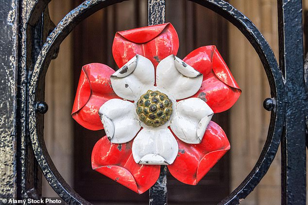 England has the Tudor Rose, created by Henry VII to symbolise the end of the Wars of the Roses, uniting the Red Rose of Lancaster with the White Rose of York