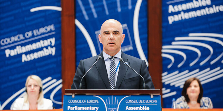 Alain Berset elected Secretary General of the Council of Europe