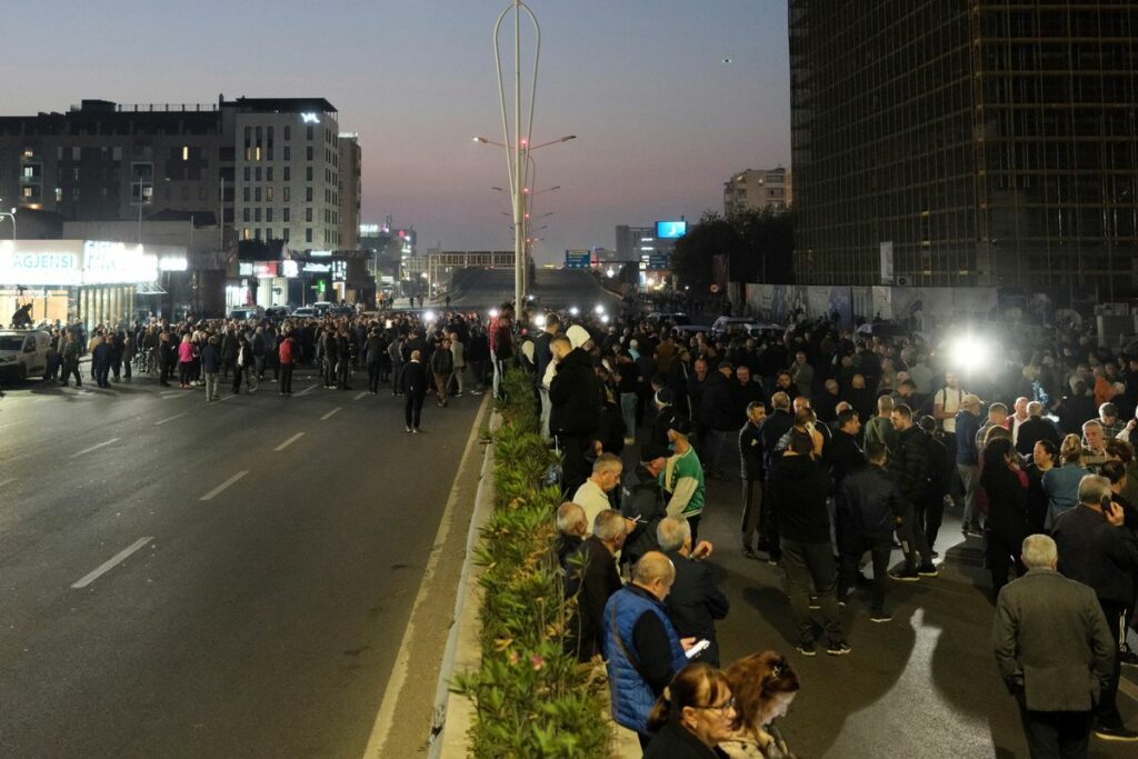 Albania’s opposition protests, blocks roads and asks for a caretaker Cabinet