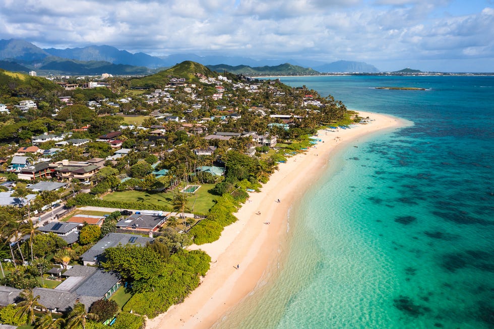 lanikai beach, oahu island, hawaii