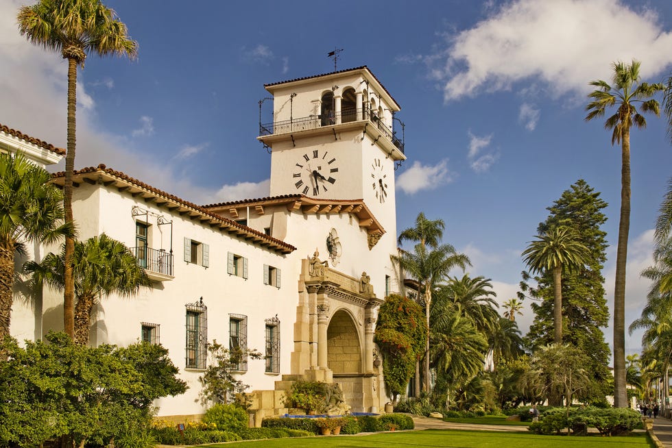 front exterior santa barbara courthouse