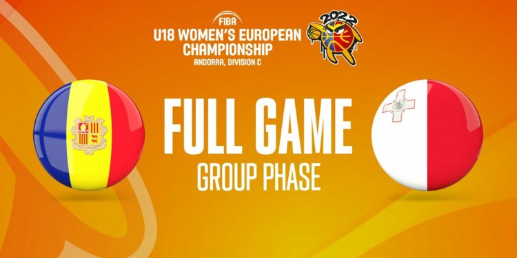 Andorra v Malta | Full Basketball Game | FIBA U18 Women's European Championship 2022 - FIBA U18 Women's European Championship 2022, Division C