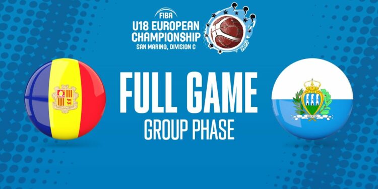 Andorra v San Marino | Full Basketball Game | FIBA U18 European Championship 2022 - FIBA U18 European Championship 2022, Division C