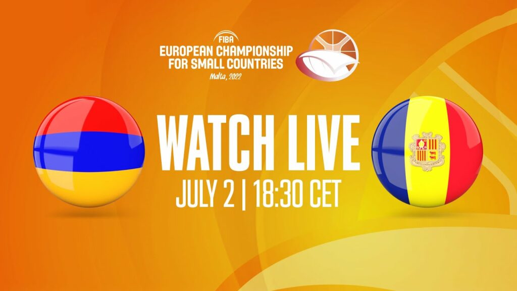 Armenia v Andorra | Full Basketball Game - FIBA European Championship for Small Countries 2022