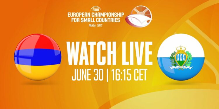 Armenia v San Marino | Full Basketball Game - FIBA European Championship for Small Countries 2022