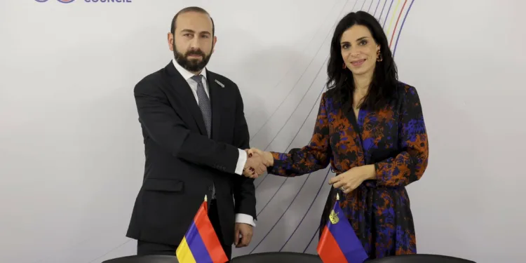 Armenian Foreign Minister congratulates Liechtenstein counterpart on National Day