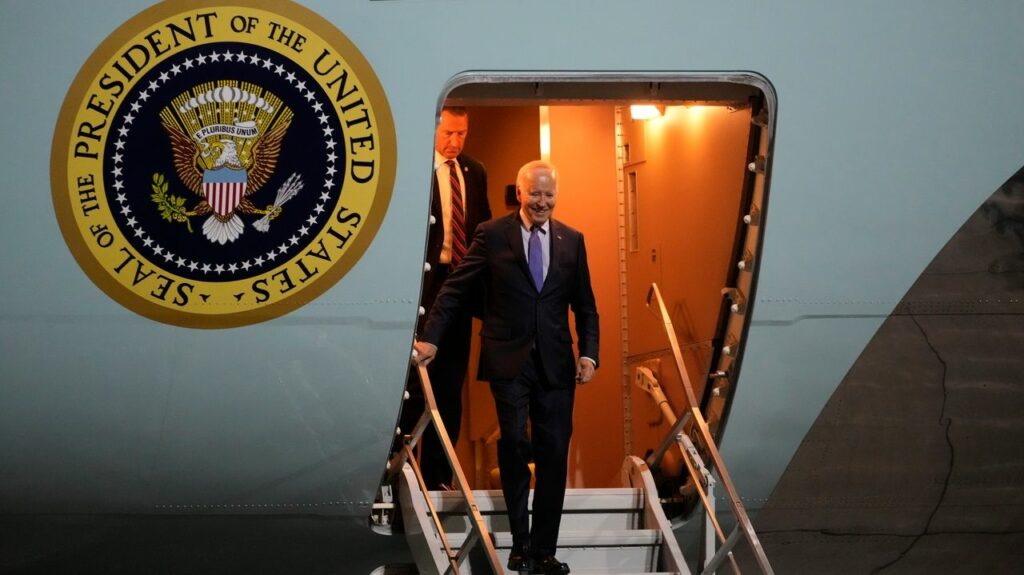As Biden meets with European allies, the possibility of another Trump term hangs over their talks