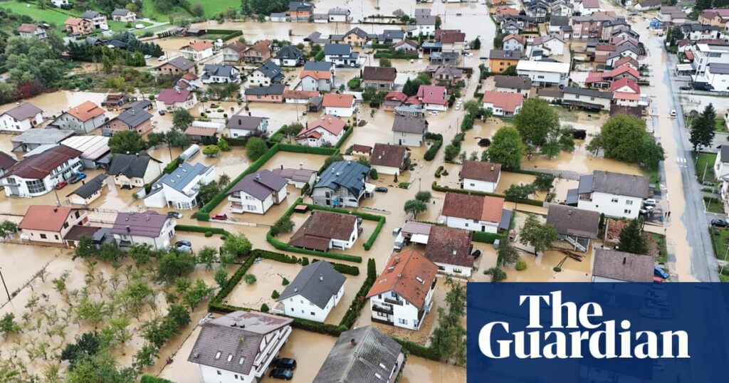 At least 14 killed in Bosnian floods after torrential rainstorm overnight – video | Bosnia and Herzegovina