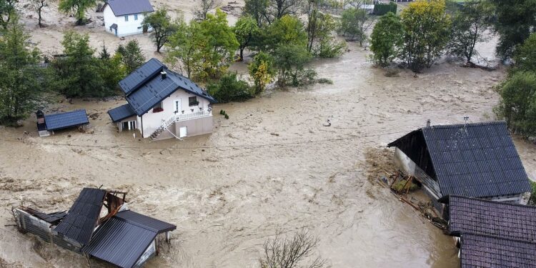 At least 15 killed in severe flooding after heavy rainstorm hits Bosnia