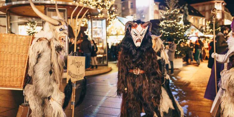 Austria’s Krampus Parades, Featuring Santa’s ‘Evil Twin’