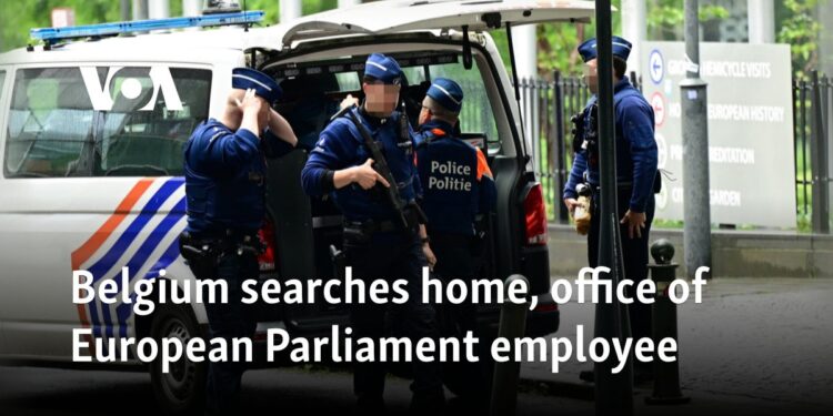 Belgium searches home, office of European Parliament employee