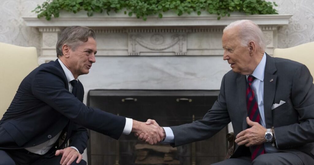 Biden praises Slovenia P.M. for aiding U.S.-Russia prisoner swap