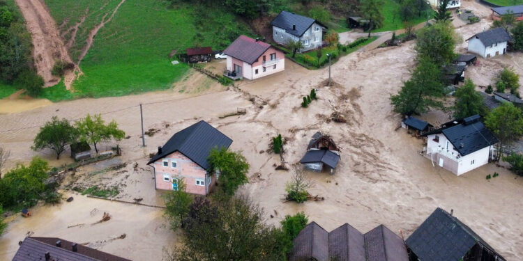 Bosnia Balkans flooding rains - The New York Times