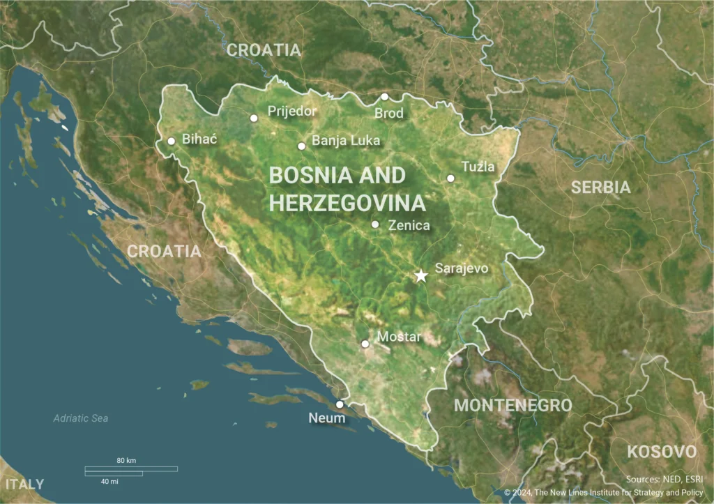 Balkans_Map_Bosnia & Herzegovina