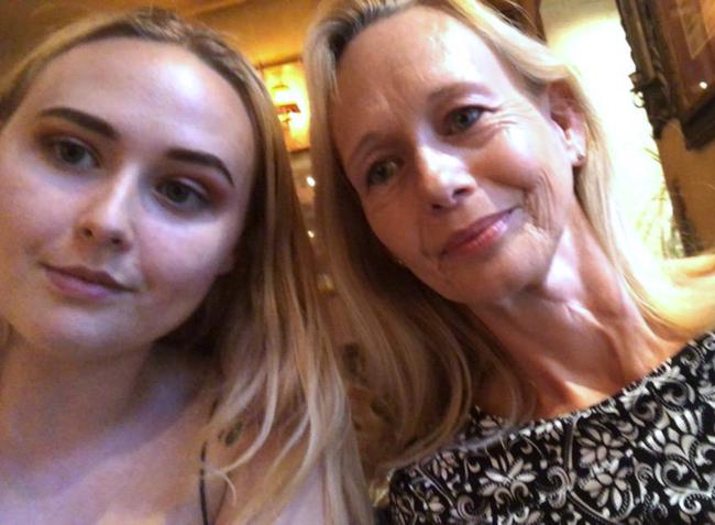 Karen with her daughter Naomi.