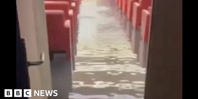 Buildings used by French politicians flooded in storm