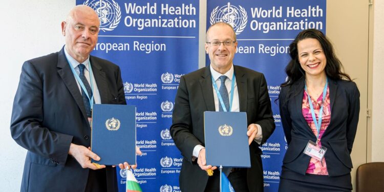 Bulgaria and WHO sign new framework for collaboration