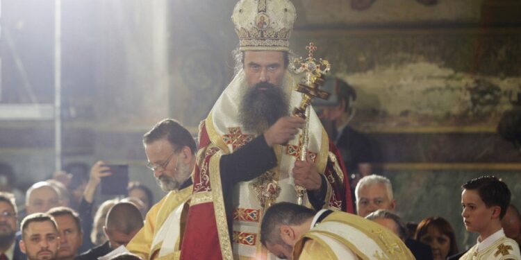 Bulgaria's Orthodox Church elects new patriarch in divisive vote