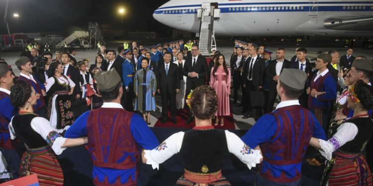 Chinese President Xi Arrives in Serbia to Bolster Ties With Europe’s East
