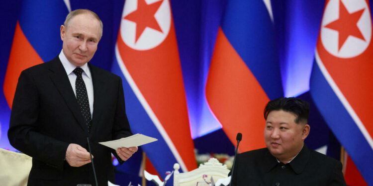 Claims of North Korean military support for Russia’s war in Ukraine ‘very worrying’, France says