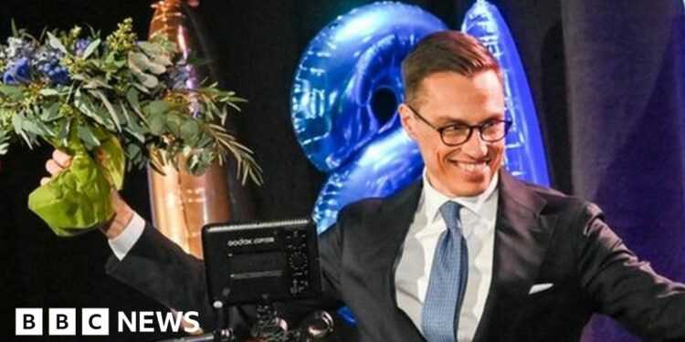 Conservative ex-PM Alexander Stubb elected Finland president