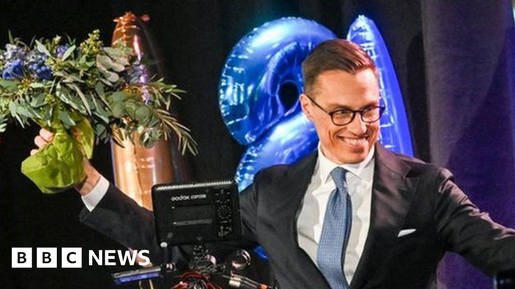 Conservative ex-PM Alexander Stubb elected Finland president