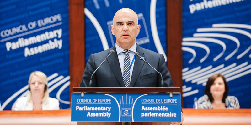 Council of Europe – Alain Berset elected Secretary General of the Council of Europe (25 Jun. 2024)