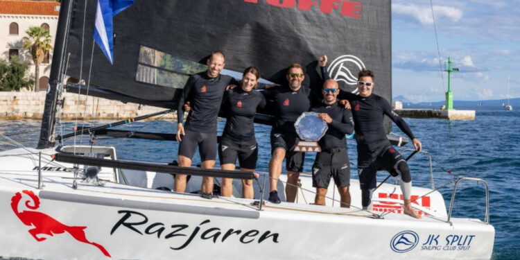 Croatia celebrates New Melges 24 European Champions: Razjaren and Mataran 24