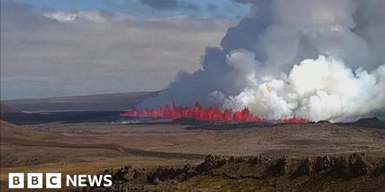 'Curtain of fire': Iceland volcano forces evacuation