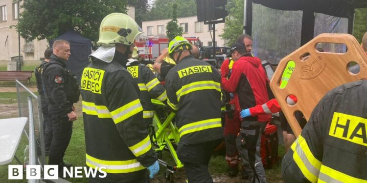 Czech Republic lightning strike injures 18 people