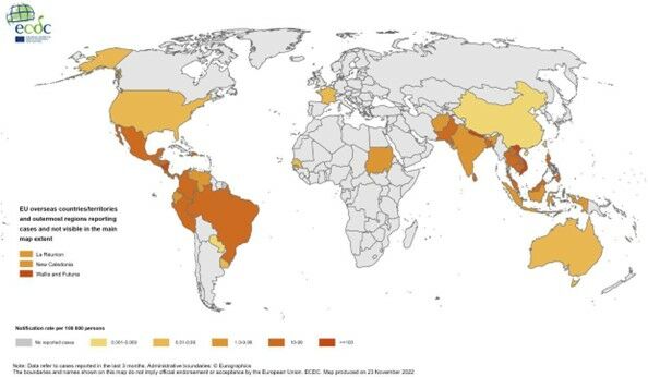 Dengue worldwide overview