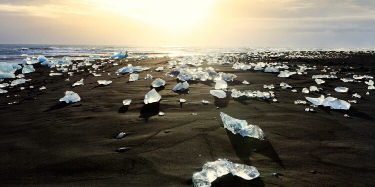 Diamond Beach: Iceland’s spellbinding black sand beach covered in sparkling ice jewels