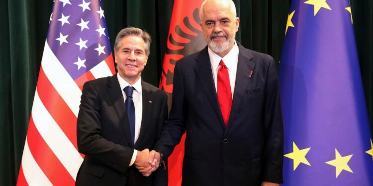 Did Albania’s prime minister call the US ‘one of the three evils in the world’?