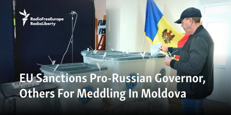 EU Sanctions Pro-Russian Governor, Others For Meddling In Moldova – Radio Free Europe / Radio Liberty