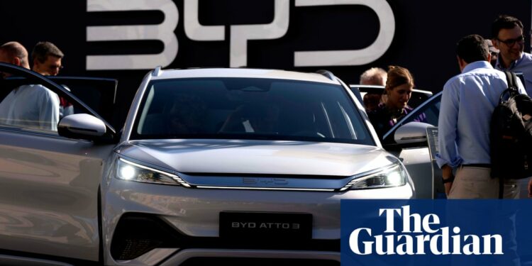 EU leaders back extra Chinese EV tariffs despite split vote | Automotive industry