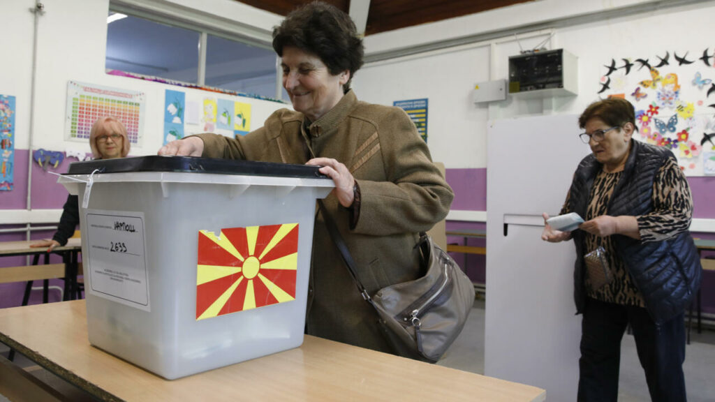 EU membership on the table as North Macedonia holds first round of presidential vote