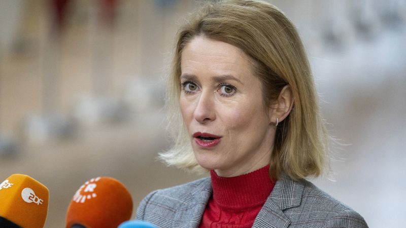 Estonia thwarts ‘shadow war’ attack, Prime Minister Kaja Kallas tells CNN