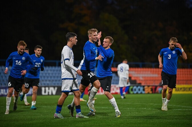 Estonian men's football U-21s lose to Kosovo in final Euros qualifier | News