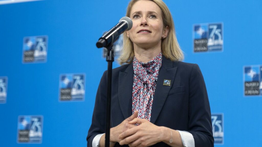 Estonia's Prime Minister Kaja Kallas steps down to become EU's foreign policy chief