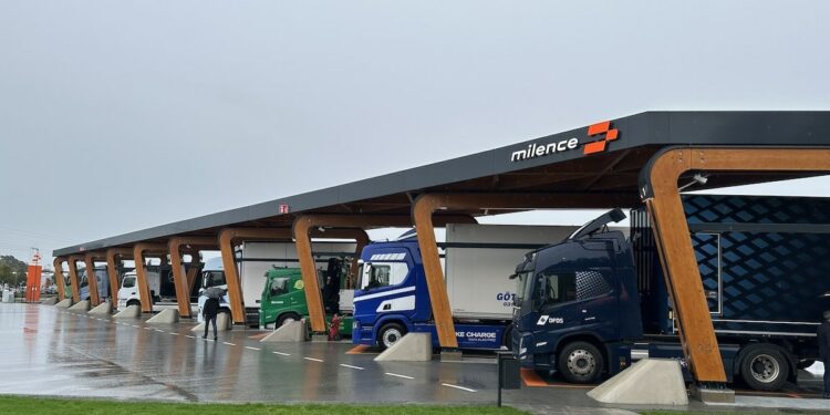 Europe’s biggest public charging network opens in Sweden